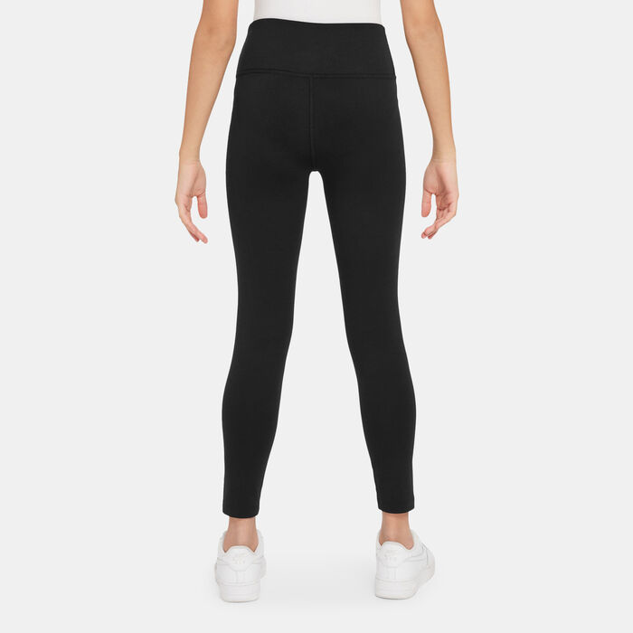 Nike Kids' Sportswear Classic High-Waisted Leggings Black image number 1