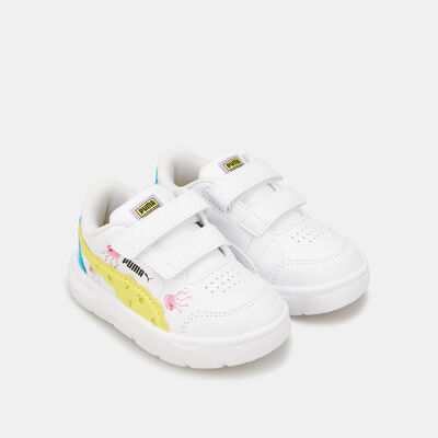 PUMA Kids' x SPONGEBOB Evolve Court Shoe (Baby And Toddler) White PUMA Kids' x SPONGEBOB Evolve Court Shoe (Baby And Toddler) White