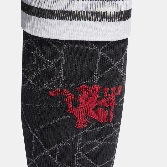 adidas Manchester United Home Socks - 2023/24 Red adidas Manchester United Home Socks - 2023/24 Red image number 3