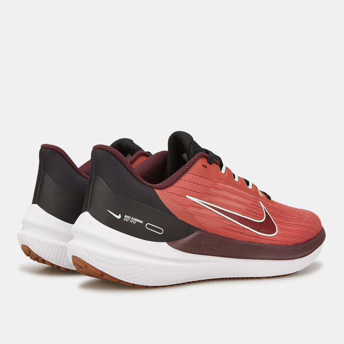 Nike Women's Air Winflo 9 Road Running Shoe Brown Nike Women's Air Winflo 9 Road Running Shoe Brown image number 2