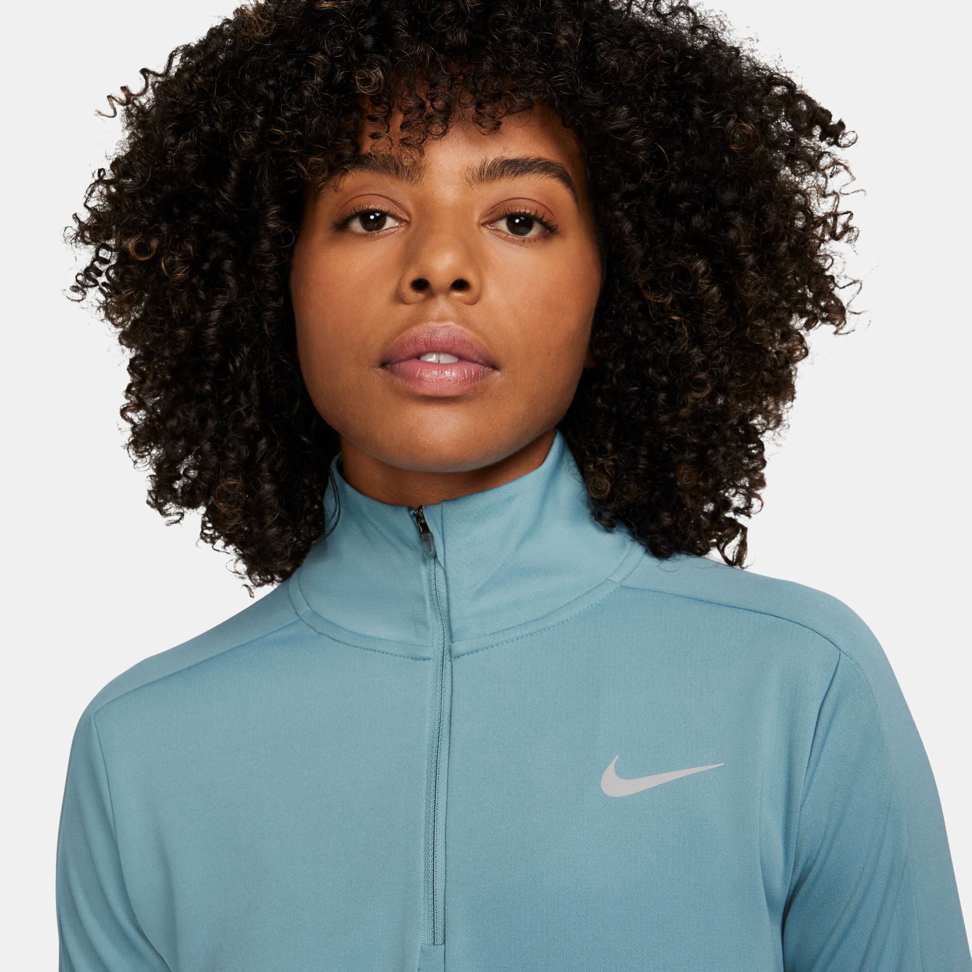 Running pacer 1/4 zip top women's blue 2025