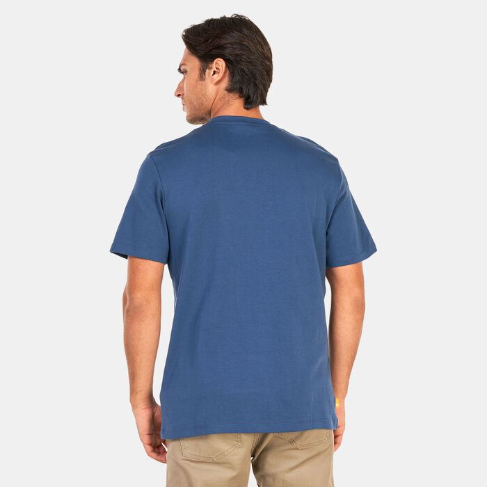 Timberland Men's Interlock TimberFresh™ T-Shirt Blue Timberland Men's Interlock TimberFresh™ T-Shirt Blue image number 1