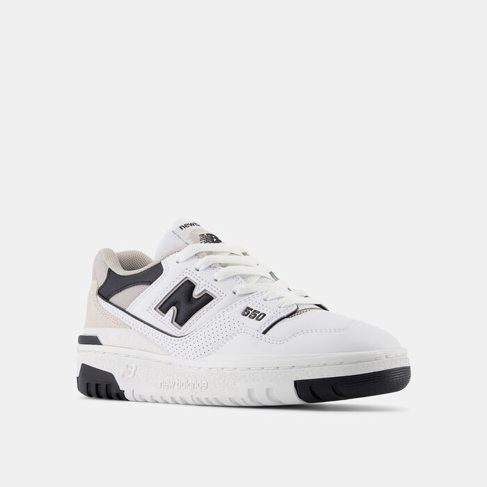 New Balance Kids' BB550 Shoes White image number 1