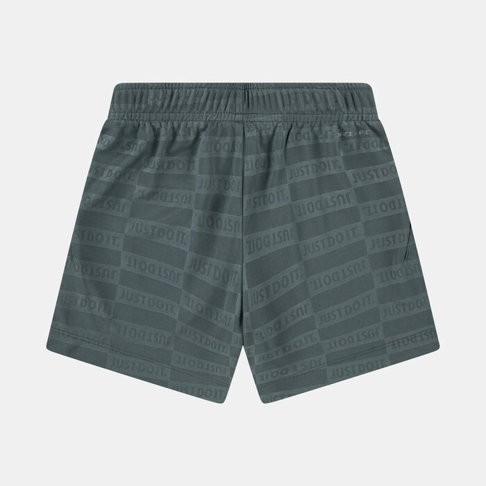 Nike Kids' Sportswear Dri-FIT Textured Club Shorts Green Nike Kids' Sportswear Dri-FIT Textured Club Shorts Green image number 1