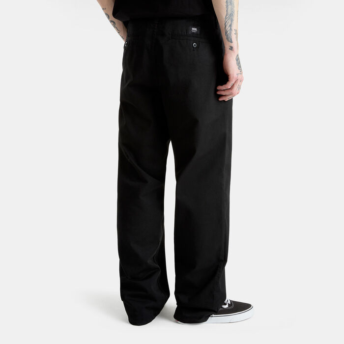 Vans Men's Authentic Chino Pants Black Vans Men's Authentic Chino Pants Black image number 1