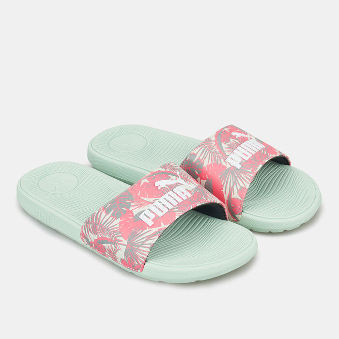 PUMA Women's Cool Cat 2.0 Flower Slides Red image number 0