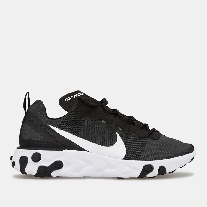 Nike Women's React Element 55 Shoe Black image number 1