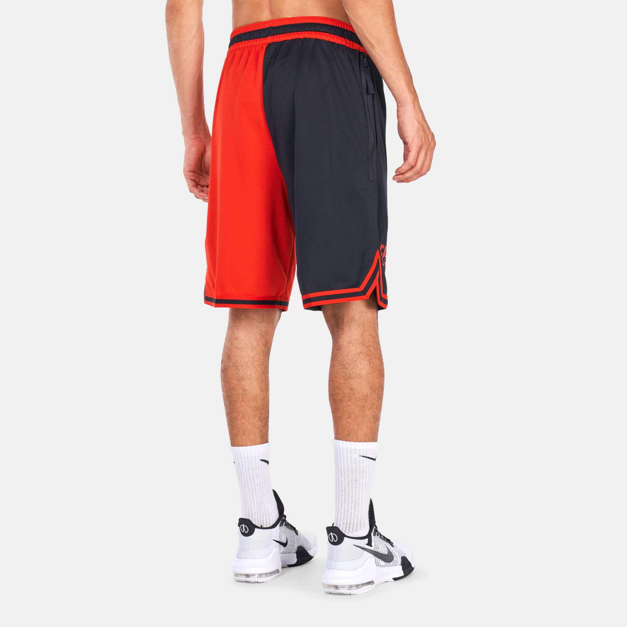 Men s NBA Chicago Bulls Dri FIT Courtside Basketball Shorts Red Nike in Qatar SSS