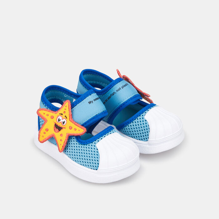 adidas Originals Kids' Superstar 360 Primeblue Sandals yellow adidas Originals Kids' Superstar 360 Primeblue Sandals yellow image number 1