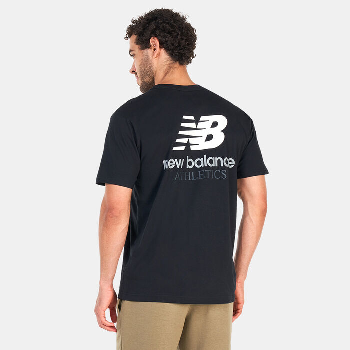 New Balance Men's Athletics Remastered Graphic T-Shirt Black New Balance Men's Athletics Remastered Graphic T-Shirt Black image number 1