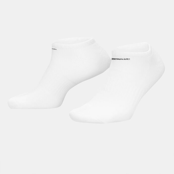 Nike Men's Everyday Cushioned Training No-Show Socks (6 Pairs) White Nike Men's Everyday Cushioned Training No-Show Socks (6 Pairs) White image number 0