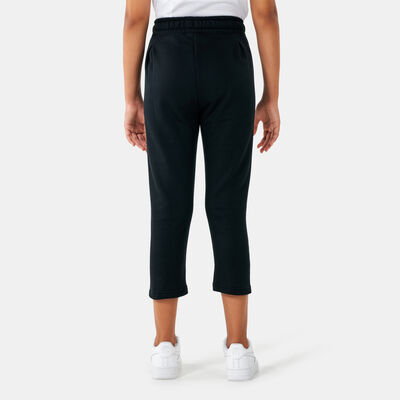 Nike Kids' Sportswear Cropped Pants (Older Kids) Black
