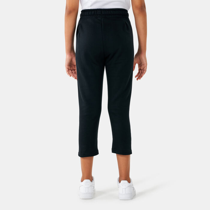 Nike Kids' Sportswear Cropped Pants (Older Kids) Black image number 1