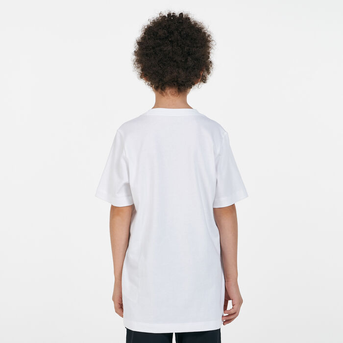 Nike Kids' Sportswear Repeat T-Shirt White Nike Kids' Sportswear Repeat T-Shirt White image number 1