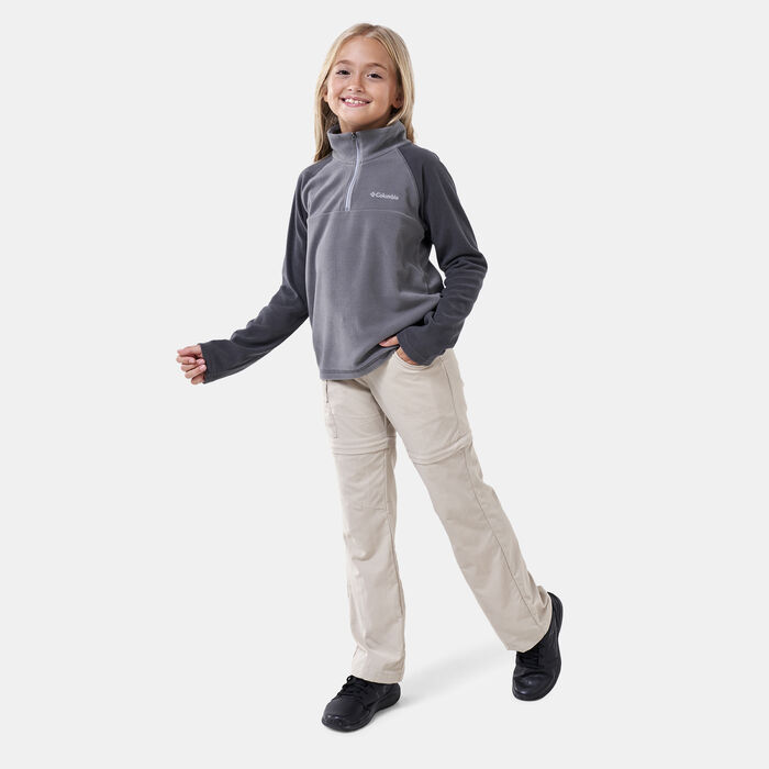 Columbia Kids' Glacial Fleece Half Zip Jacket (Older Kids) Grey image number 2