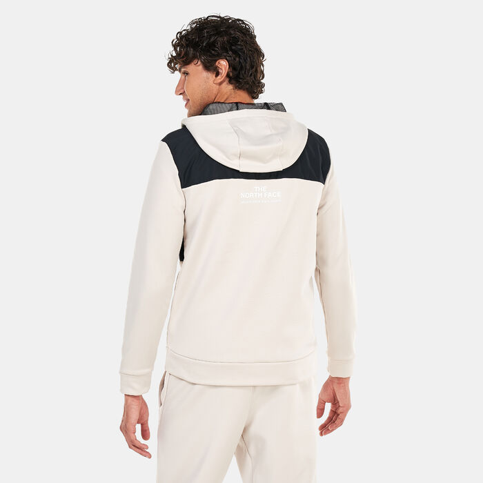 The North Face Men's Training Full-Zip Fleece Jacket Beige The North Face Men's Training Full-Zip Fleece Jacket Beige image number 1