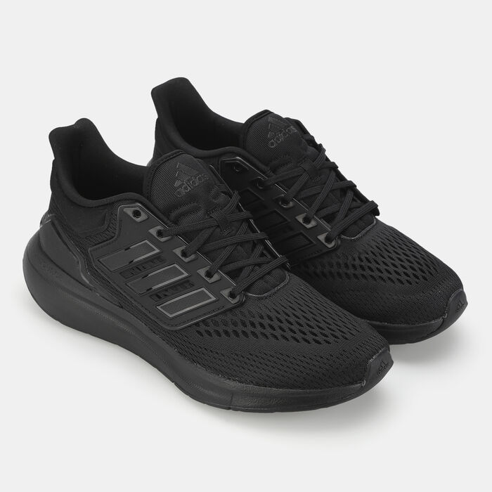 adidas Women's EQ21 Run Shoe Black adidas Women's EQ21 Run Shoe Black image number 1