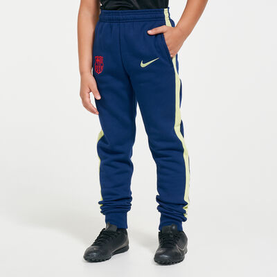 Nike Kids' F.C. Barcelona Football Trackpants Blue Nike Kids' F.C. Barcelona Football Trackpants Blue