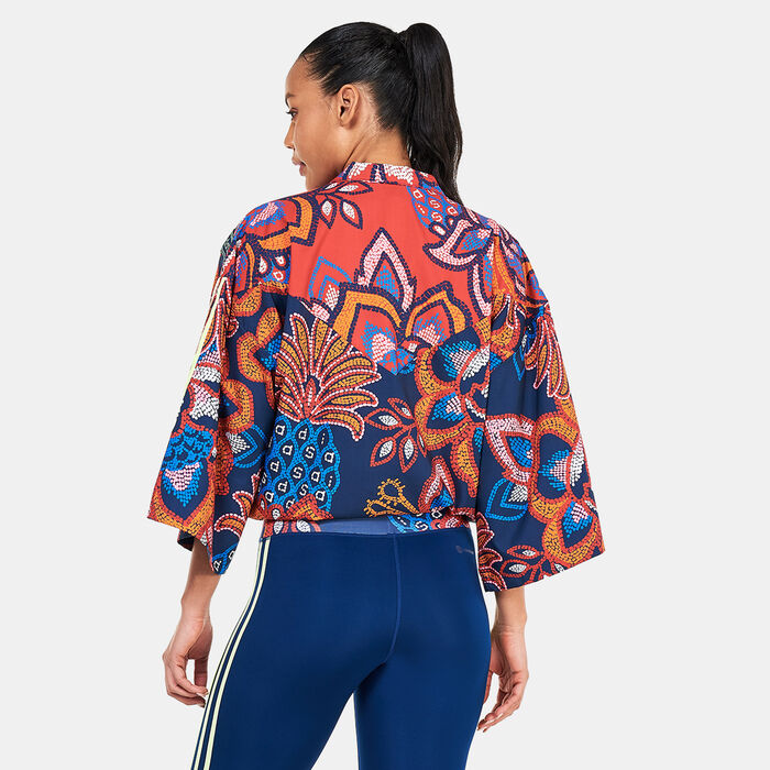 adidas Women's FARM Rio Track Jacket Blue adidas Women's FARM Rio Track Jacket Blue image number 1