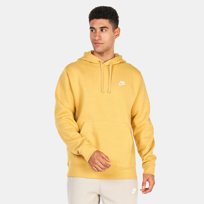Nike Men's Sportswear Club Hoodie yellow Nike Men's Sportswear Club Hoodie yellow image number 0