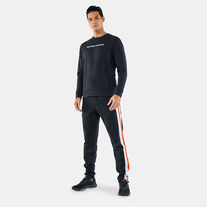 Under Armour Men's UA Summit Knit Sweatshirt Black Under Armour Men's UA Summit Knit Sweatshirt Black image number 2