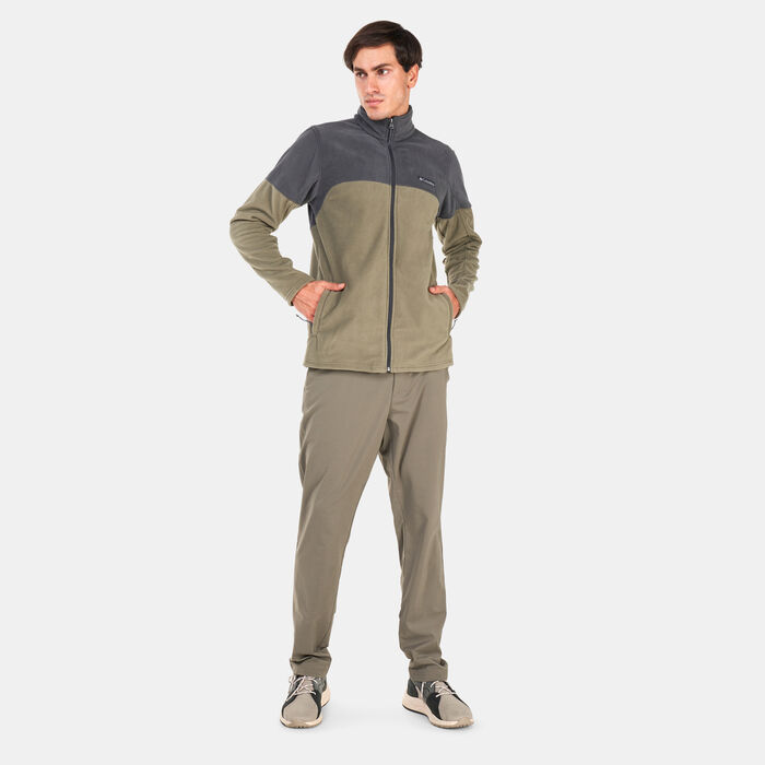 Columbia Men's Basin Trail III Fleece Full-Zip Jacket Green Columbia Men's Basin Trail III Fleece Full-Zip Jacket Green image number 2