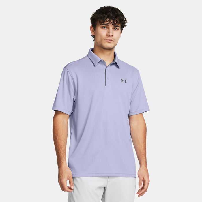 Under Armour Men's Under Armour™ Tech Polo Shirt Purple Under Armour Men's Under Armour™ Tech Polo Shirt Purple image number 0