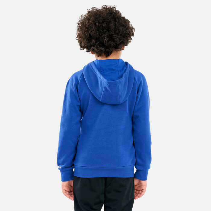 adidas Originals Kids' Adicolor Hoodie Blue adidas Originals Kids' Adicolor Hoodie Blue image number 1