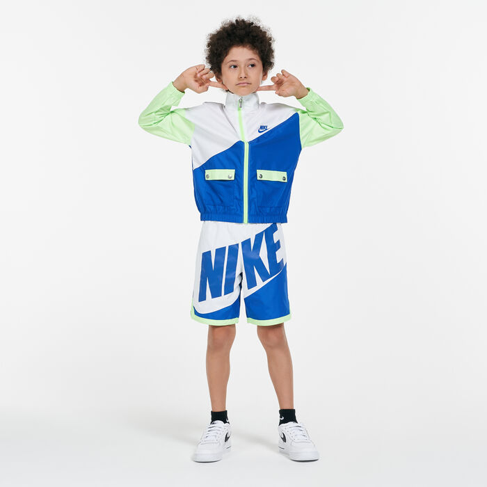 Nike Kids' Block Shorts Blue image number 4
