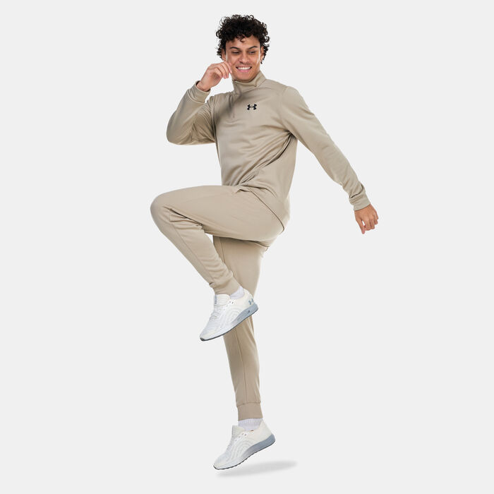 Under Armour Men's Armour Fleece® Joggers Beige image number 2