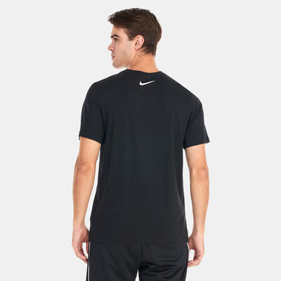 Nike Men's Sportswear Big Swoosh 2 T-Shirt Black