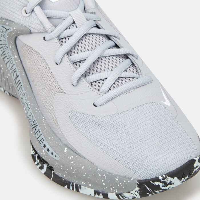 Nike Men's Zoom Freak 4 Basketball Shoe Grey Nike Men's Zoom Freak 4 Basketball Shoe Grey image number 5