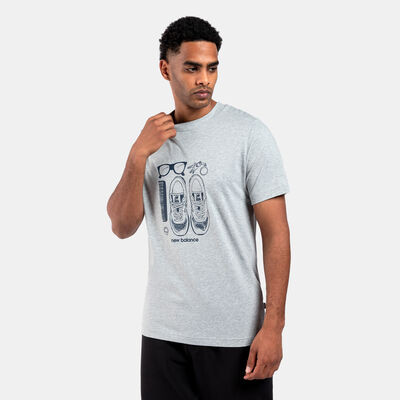 New Balance Men's Sport Essentials Graphic T-Shirt Grey New Balance Men's Sport Essentials Graphic T-Shirt Grey