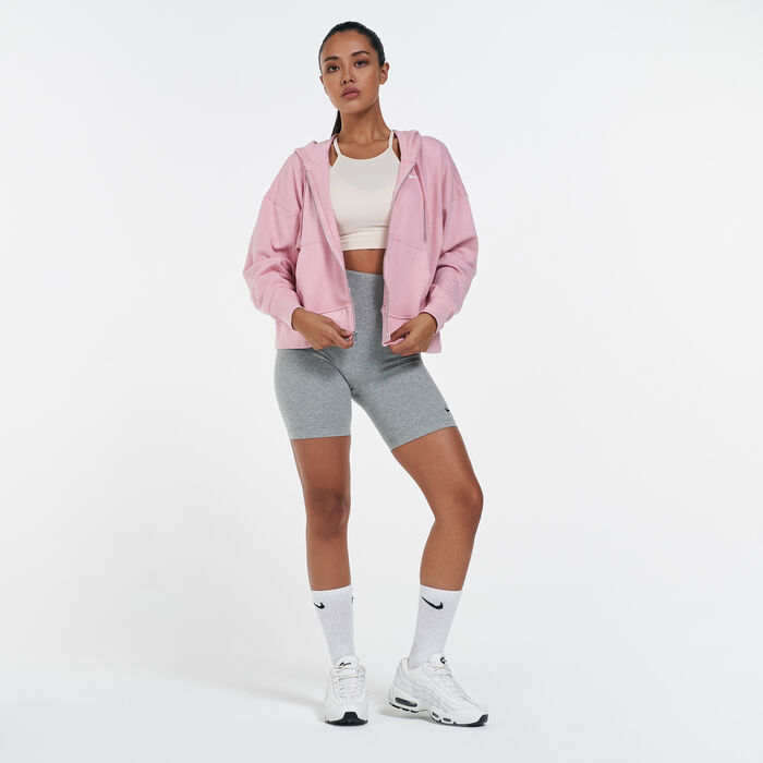Nike Women's Dri-FIT Get Fit Hoodie Pink Nike Women's Dri-FIT Get Fit Hoodie Pink image number 2