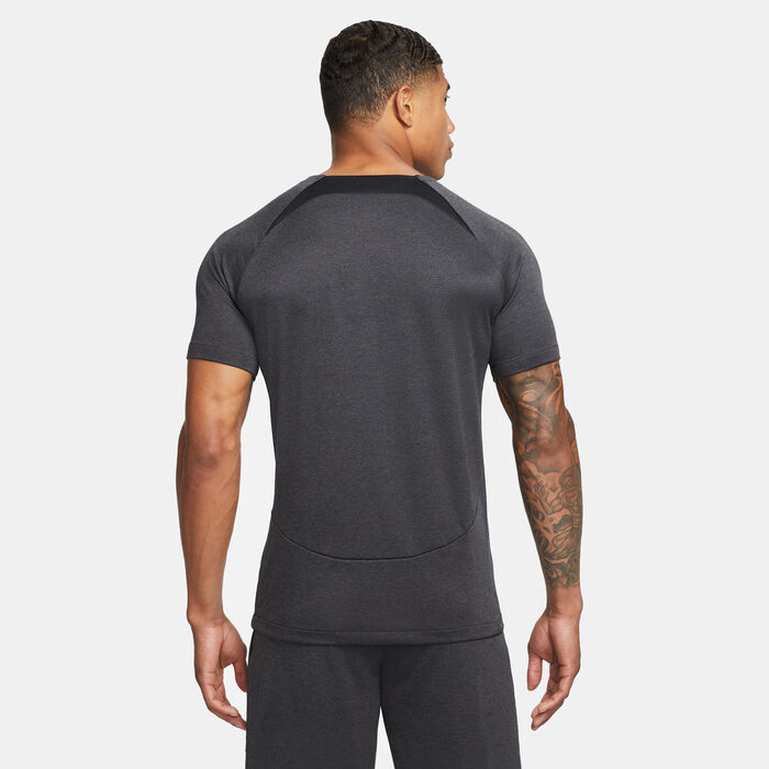 Nike Men's Academy Dri-FIT Football Top Grey Nike Men's Academy Dri-FIT Football Top Grey image number 3