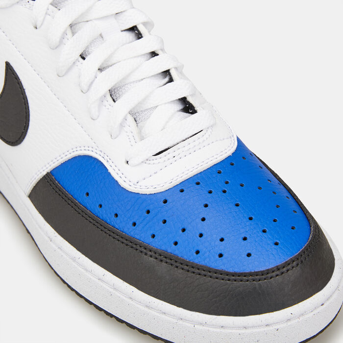 Nike Men's Court Vision Mid Next Nature Shoe Blue Nike Men's Court Vision Mid Next Nature Shoe Blue image number 4