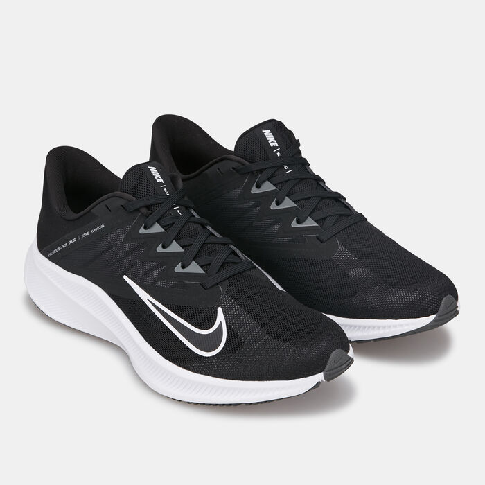Nike Women's Quest 3 Shoe Black Nike Women's Quest 3 Shoe Black image number 1