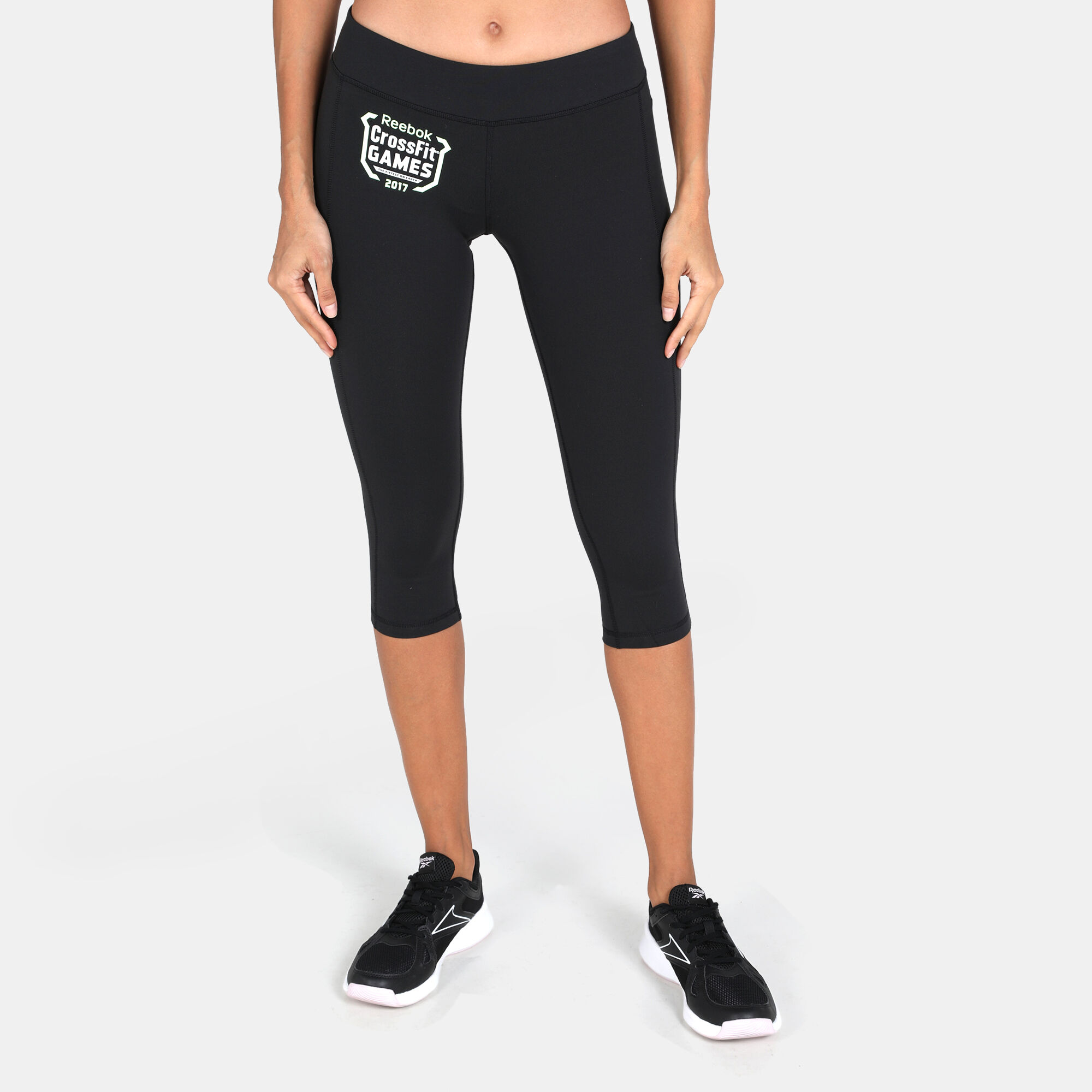 Buy Reebok Women's CrossFit Games Performance 3/4 Leggings Black