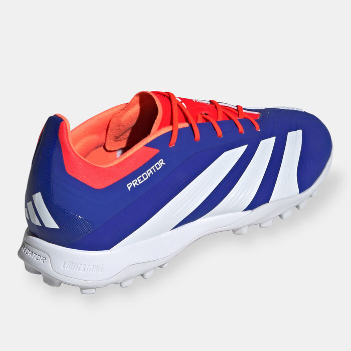 adidas Men's Predator Elite Turf Ground Football Shoes Blue image number 2