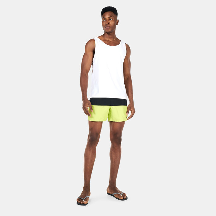 Nike Swim Men's Split Swim Trunks Green image number 2