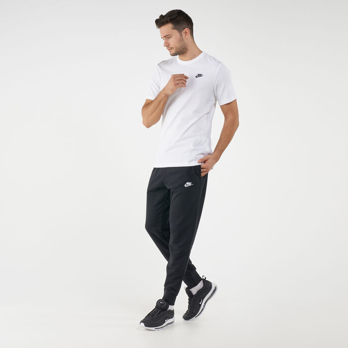 Nike Men's Sportswear Club Sweatpants Black Nike Men's Sportswear Club Sweatpants Black image number 2