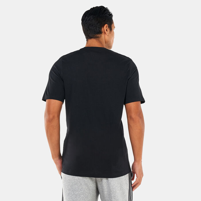 adidas Men's Sketch Photo Real Graphic T-Shirt Black adidas Men's Sketch Photo Real Graphic T-Shirt Black image number 1