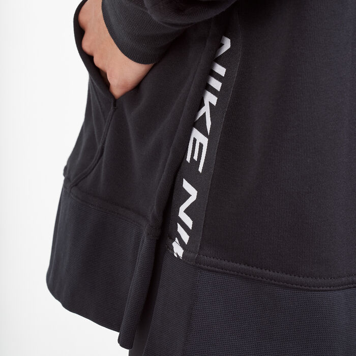 Nike Women's Dri-FIT Get Fit Hoodie Black Nike Women's Dri-FIT Get Fit Hoodie Black image number 3