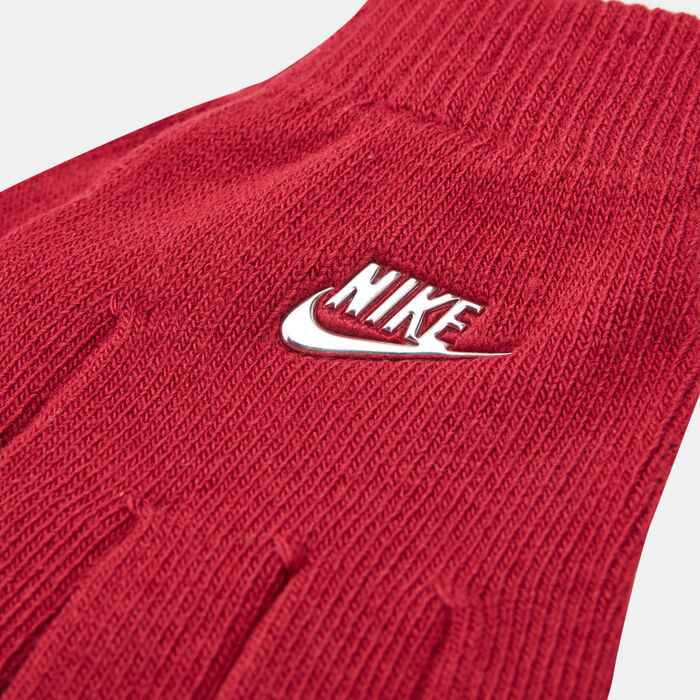 Nike Kids' Futura Beanie And Gloves Set Red Nike Kids' Futura Beanie And Gloves Set Red image number 4