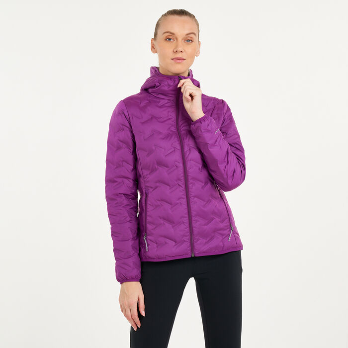 Columbia Women's Delta Ridge™ Down Hooded Jacket Purple Columbia Women's Delta Ridge™ Down Hooded Jacket Purple image number 0