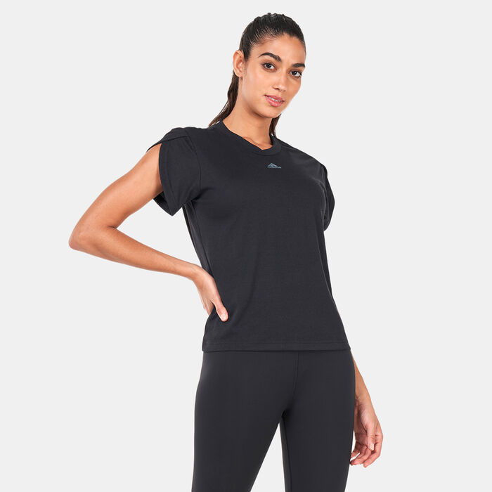 adidas Women's AEROREADY Made For Training Floral T-Shirt Black adidas Women's AEROREADY Made For Training Floral T-Shirt Black image number 0