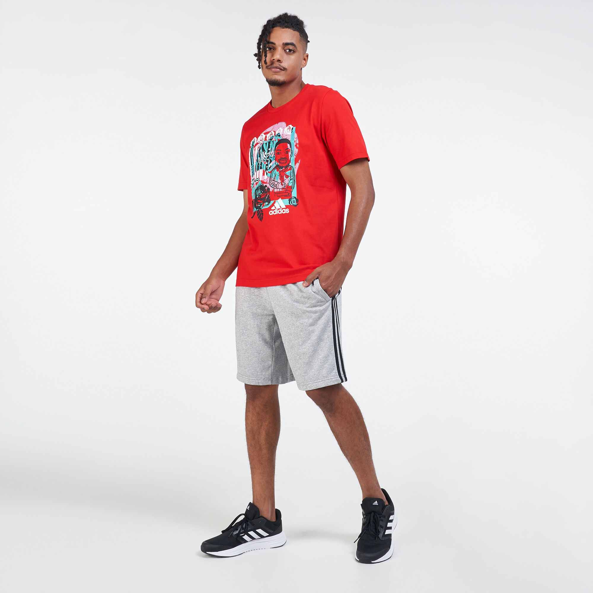 Men s Rose Avatar MVP T Shirt Red adidas in Qatar SSS