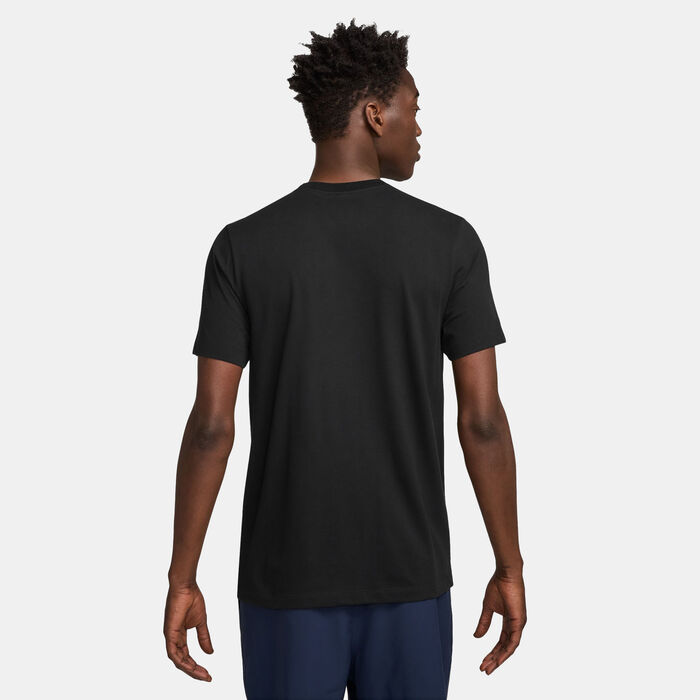 Nike Men's Dri-FIT Training T-Shirt Black image number 1
