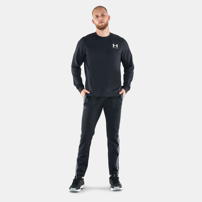 Under Armour Men's UA Rival Terry LC Sweatshirt Black Under Armour Men's UA Rival Terry LC Sweatshirt Black image number 2