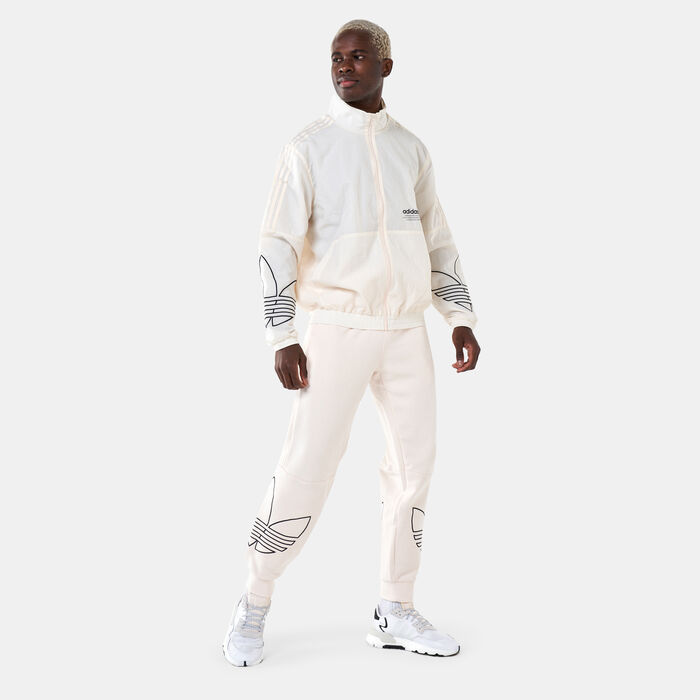 adidas Originals Men's Graphics Tricolor Sweatpants White adidas Originals Men's Graphics Tricolor Sweatpants White image number 2